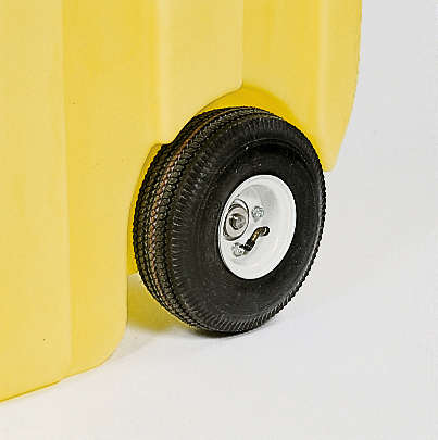 Drum Dolly - Poly Wheels - Poly Construction - Fits 55-Gallon Drums - Safely Dispense - 5300-YE-A - 2