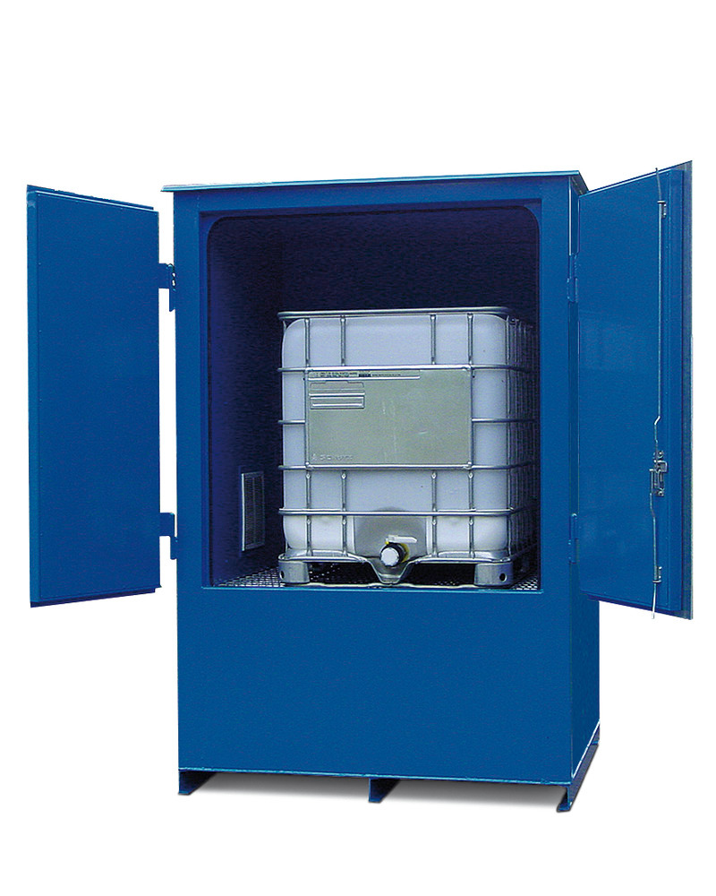 Chemical Storage Locker, 1 IBC Non-Combustible, FM Approved - 1