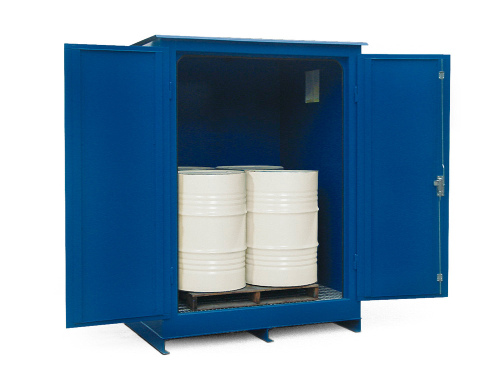 4-Drum Storage Locker - FM Approved and Non-Combustible - 1