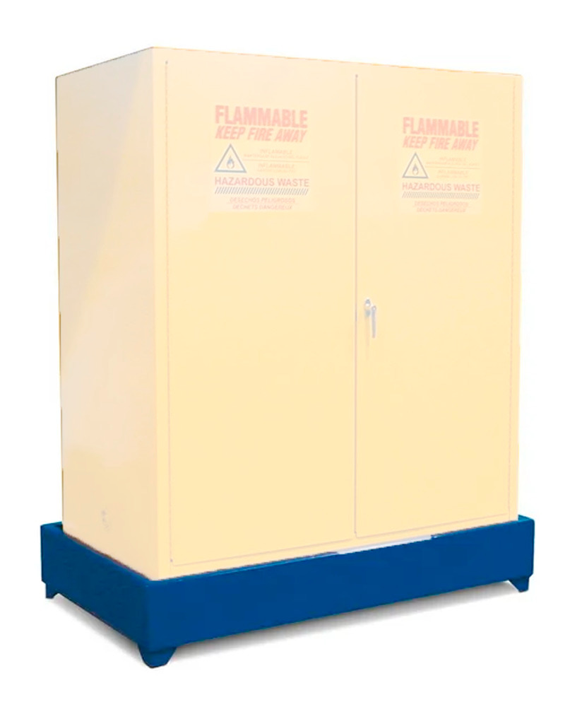 Containment Sump - For 2 Drum Vertical Cabinets - Spill Compliant - 1