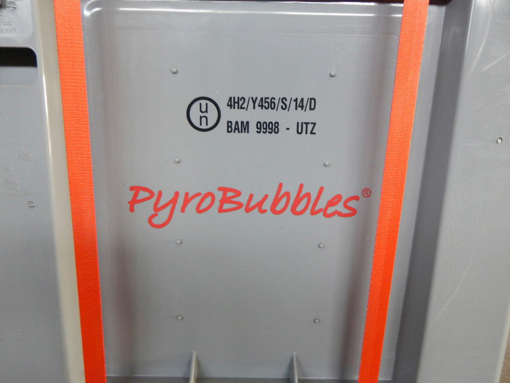 Skrzynka z PE do akumulatorów litowo-jonowych, 299 l, M-Box 2 Advanced, wypełniacz PyroBubbles® - 3