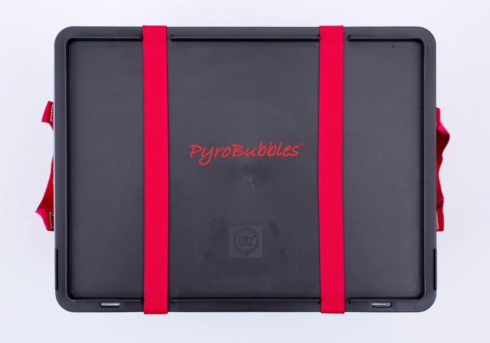 Caja de transporte para baterías ión litio PP, 18 l, XS-Box 1 Basic, relleno PyroBubbles® - 2