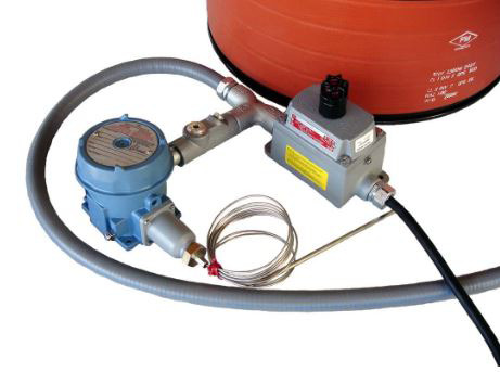 Strip Heater  - Explosion - for  Steel Drum, 55 Gallon - 120V - T4A Environment - DHCX151300T4A - 2