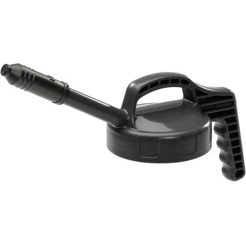 Stretch Spout Lid for Dispensing Bottle - Black -  Designed for Precise Pouring - Low Viscosity Oil - 1