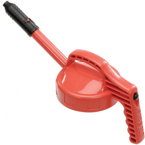 Stretch Spout Lid for Dispensing Bottle - Red -  Designed for Precise Pouring - Low Viscosity Oil - 2