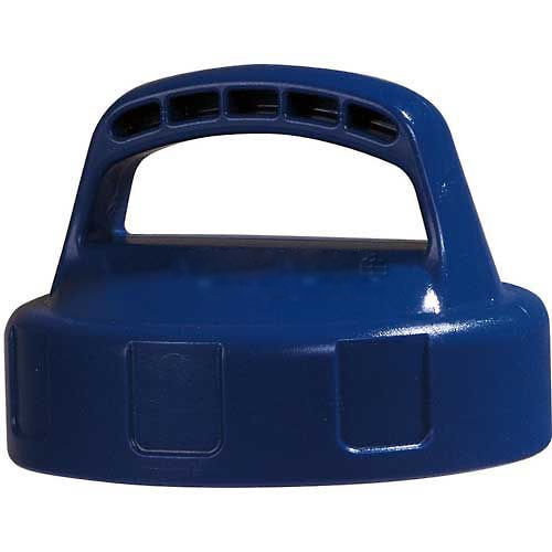 Storage Lid for Dispensing Bottle - Blue - Poly Construction - 1 lbs - 1