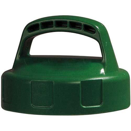 Storage Lid for Dispensing Bottle - Green - Poly Construction - 1 lbs - 1
