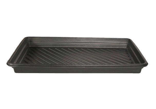 Poly Spill Containment Tray - 36" x 24" x 4.5" - 18 Gallon Capacity - Acids or Corrosives Storage - 4