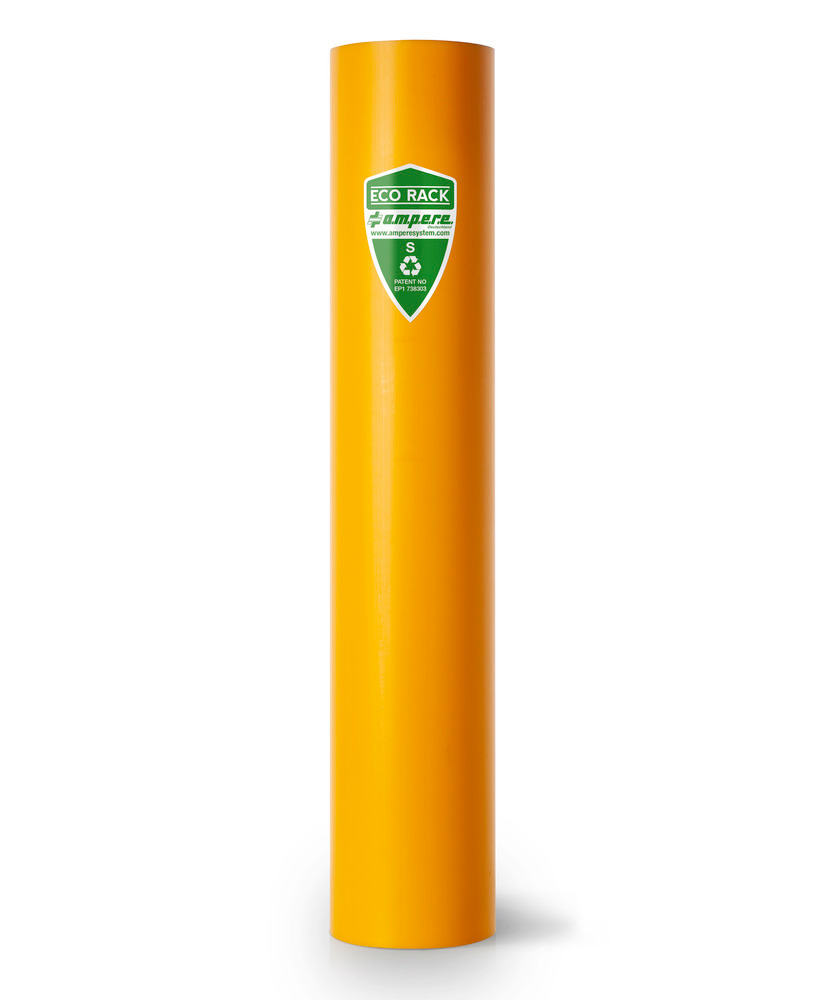 Regalanfahrschutz ECO-RACK Typ S, gelb, für Regalpfeilerbreite 70-87 mm