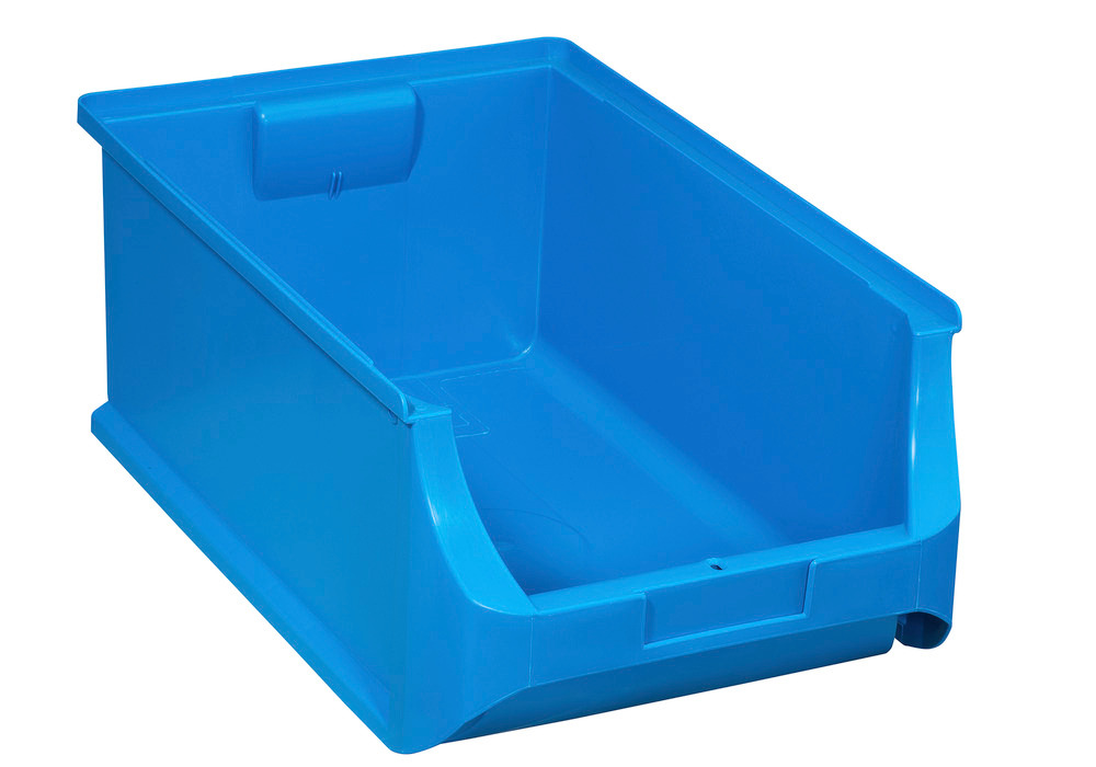 Open-fronted storage bins pro-line A5, PP, 310 x 500 x 200 mm, blue, Pack = 6 pcs. - 1