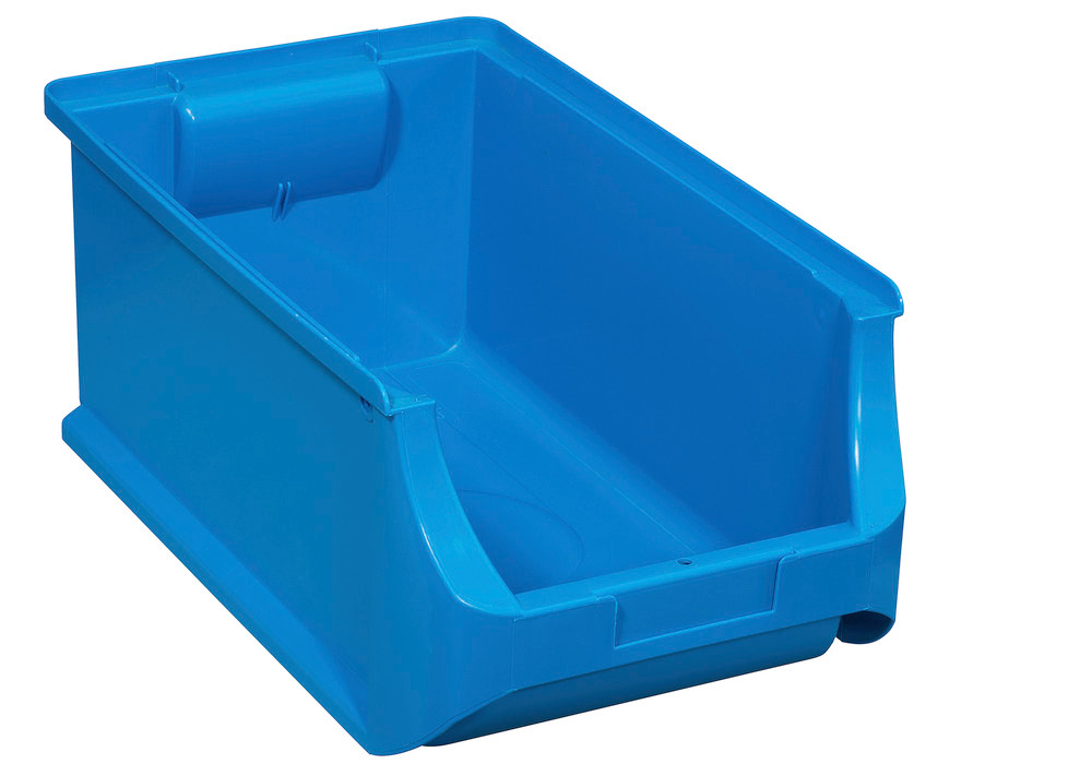 Open-fronted storage bins pro-line A4, PP, 205 x 355 x 150 mm, blue, Pack = 12 pcs. - 1