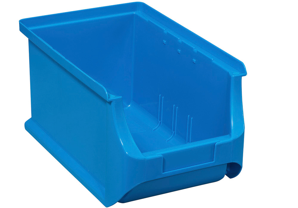 Open-fronted storage bins pro-line A3, PP, 150 x 235 x 125 mm, blue, Pack = 24 pcs. - 1