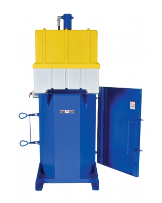 Drum Crusher & Compactor - 460 V - Built-in Fork Pockets - up to 55-Gallon Drum - 5