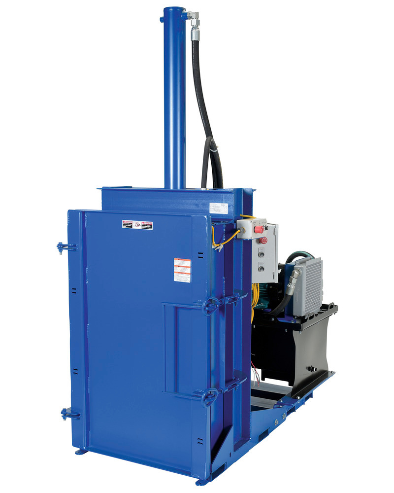 Drum Crusher & Compactor - 208 V - High Cycle Package - Built-in Fork Pockets - up to 55-Gallon Drum - 1
