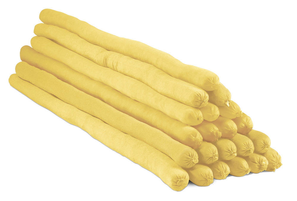 Hazmat Absorbent Socks - 3" x 12' - Quickly Contain Spills - YSO1210 - 1