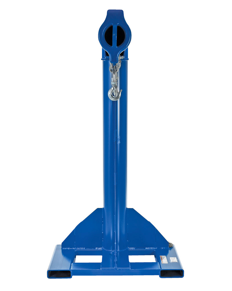 High Rise Boom Telescoping - 6K Load Capacity - 36 In Fork - Steel Construction - Blue - 3