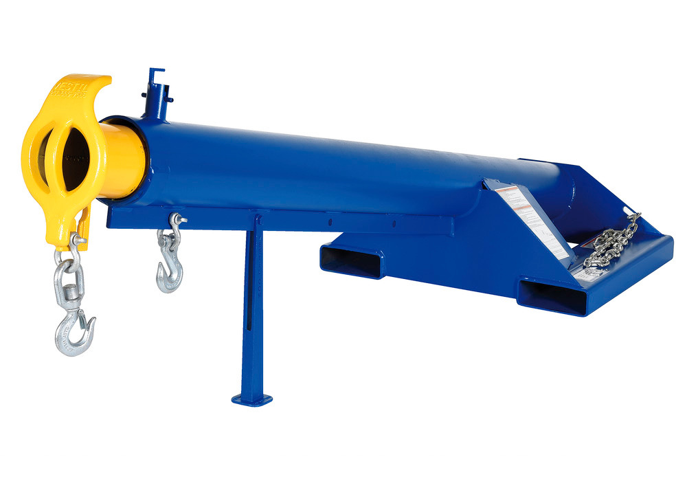 Master Lift Boom - 15 Degrees - 4k lbs Load Capacity - 24 In Fork - Steel Construction - 2
