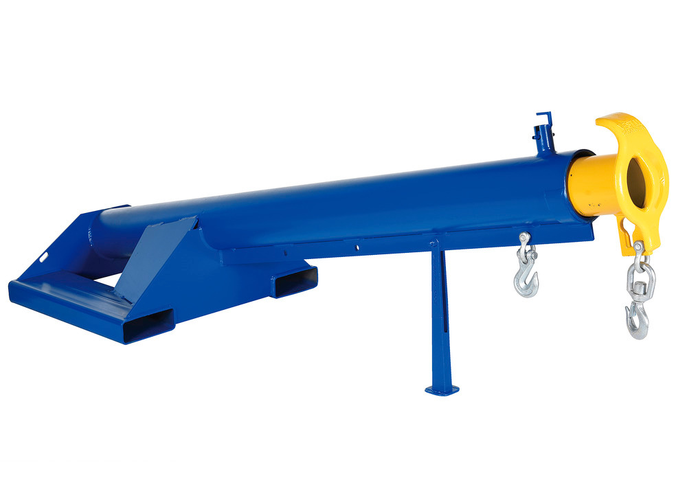 Master Lift Boom - 15 Degrees - 4k lbs Load Capacity - 24 In Fork - Steel Construction - 1