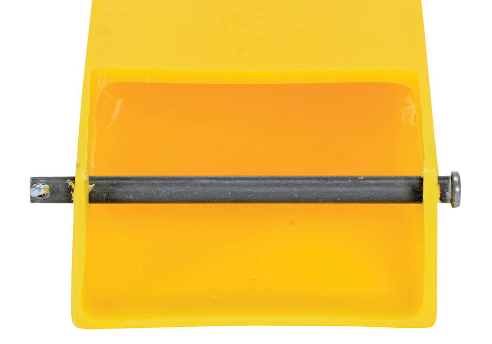 Fork Blade Protectors - Polyethylene Construction - 4 x 48 - Lightweight - Yellow - 4