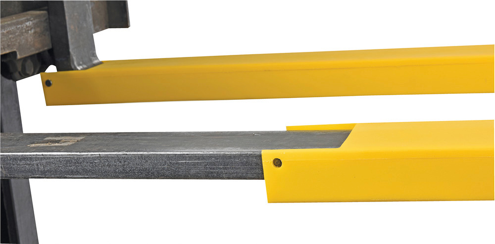 Fork Blade Protectors - Polyethylene Construction - 4 x 36 - Lightweight - Yellow - 5