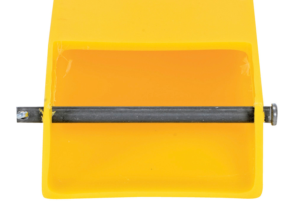 Fork Blade Protectors - Polyethylene Construction - 4 x 36 - Lightweight - Yellow - 4