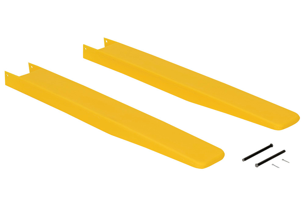 Fork Blade Protectors - Polyethylene Construction - 4 x 36 - Lightweight - Yellow - 1
