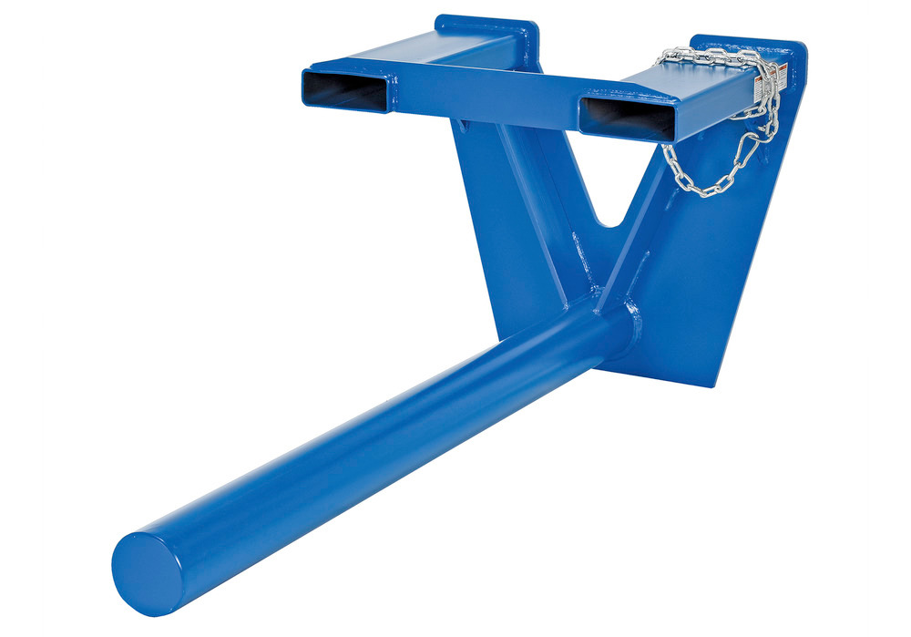 Coil Lifter - Fork Mounted - 5500 lbs - 60 in - Sturdy Steel Construction - Blue - 3