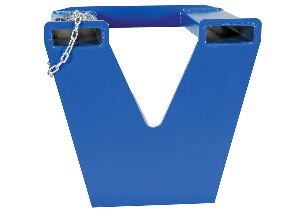 Coil Lifter - Fork Mounted - 5500 lbs - 48 in - Sturdy Steel Construction - Blue - 4