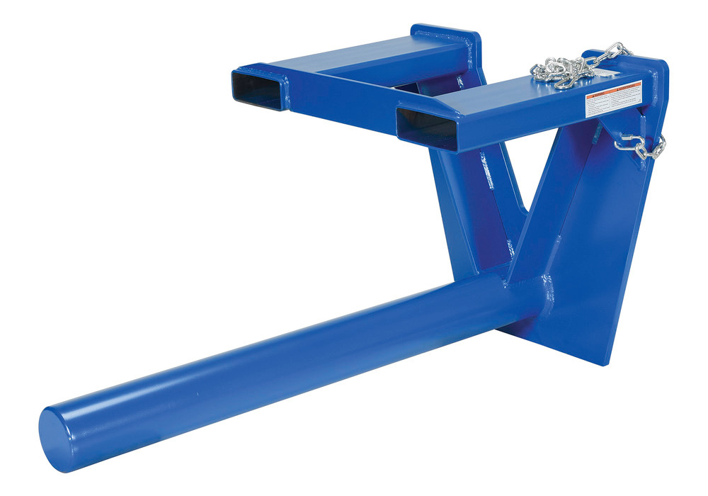 Coil Lifter - Fork Mounted - 5500 lbs - 48 in - Sturdy Steel Construction - Blue - 2