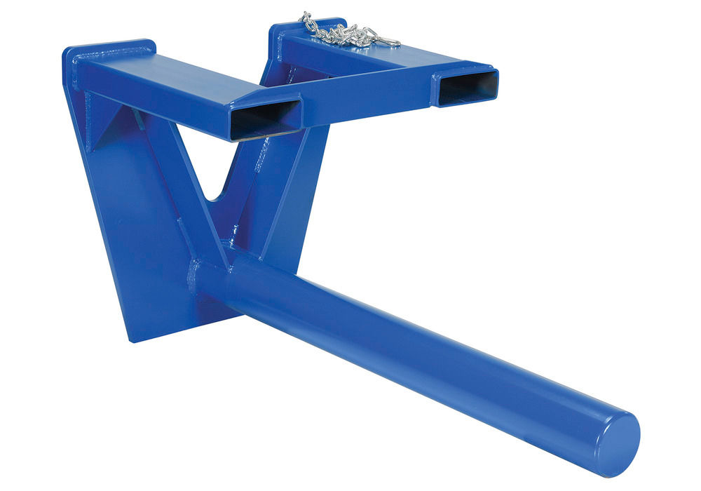 Coil Lifter - Fork Mounted - 5500 lbs - 48 in - Sturdy Steel Construction - Blue - 1