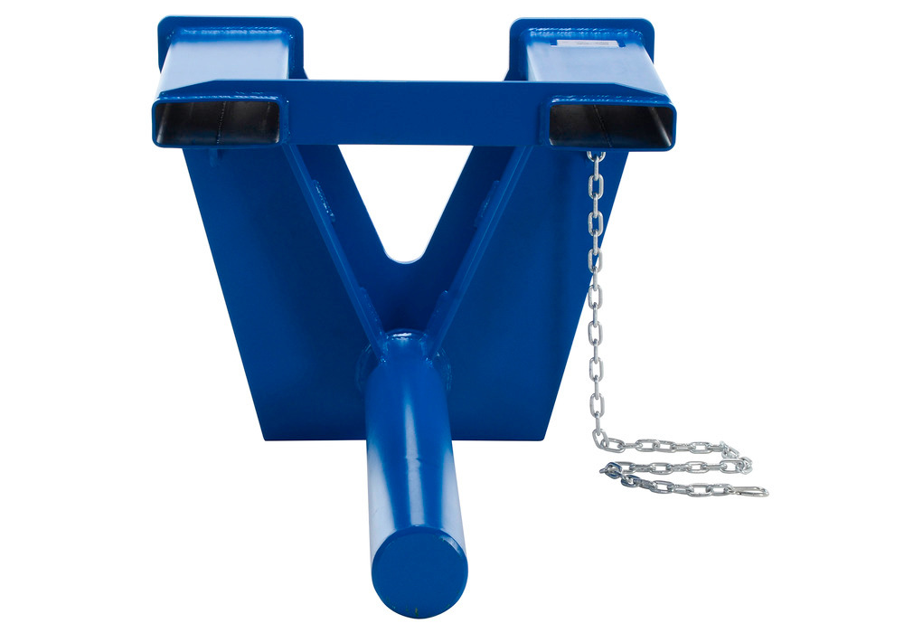 Coil Lifter - Fork Mounted - 5500 lbs - 36 in - Sturdy Steel Construction - Blue - 3