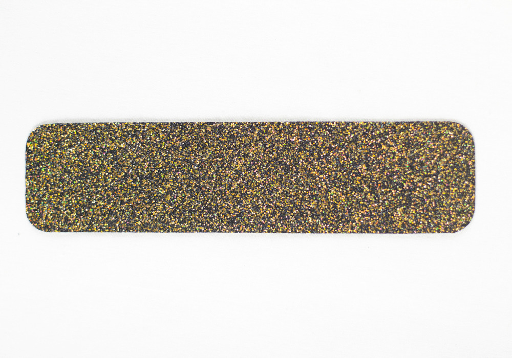 Riv. antiscivolo m2™, Glitter Grip, oro, strisce singole, 150 x 610 mm, conf. = 10 pz. - 1