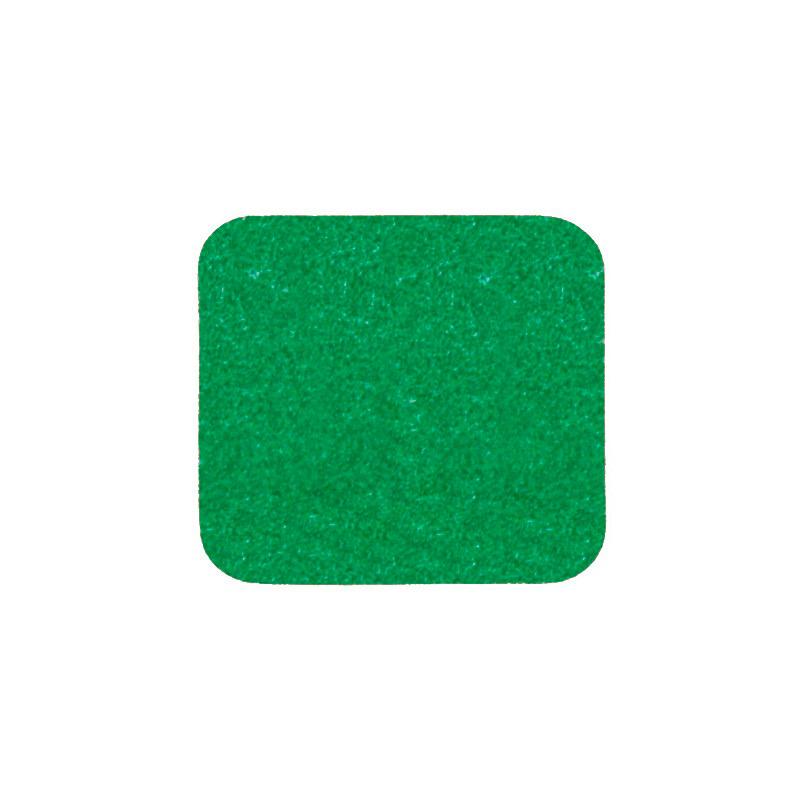 m2 skridsikker afmærkning™, Easy Clean, grøn, stribe 140 x 140 mm, stk. pr. pakke = 10 stk.