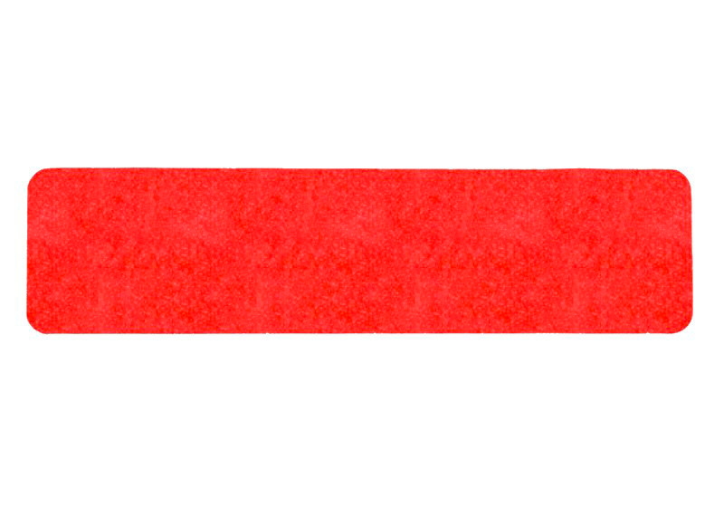 m2 sklisikker merking™, Easy Clean, rød, stripe 150 x 610 mm, 10 stk./pakke