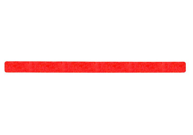 Halkskydd m2™, Easy Clean, rött, remsor, 50 x 800 mm, 10 st./förp. - 1