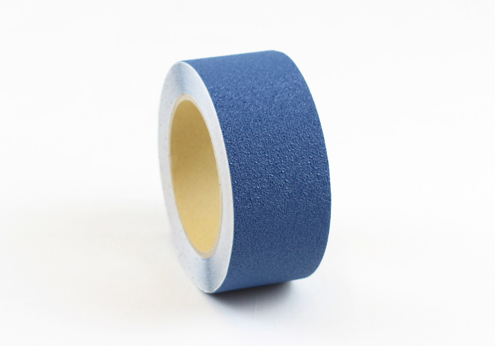 m2 anti-slip tape™, Easy Clean, blue, roll 50 mm x 18.3 m - 1
