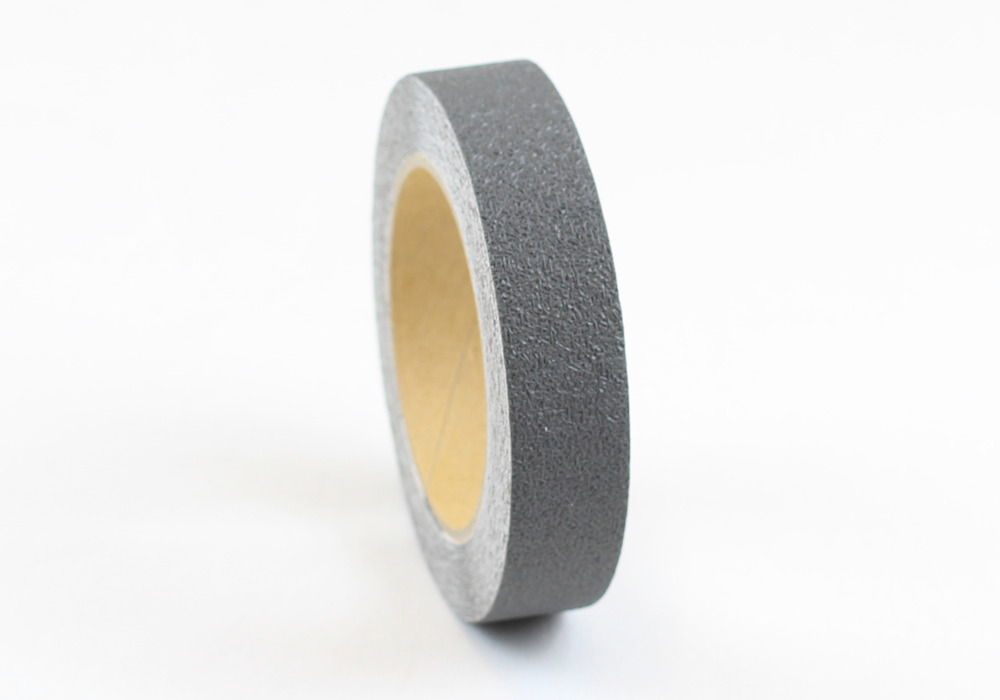 m2 anti-slip tape™, Easy Clean, grey, roll 25 mm x 6 m - 1