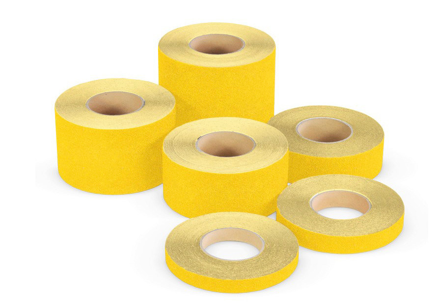 m2 anti-slip tape™, Easy Clean, yellow, roll 100 mm x 18.3 m - 1