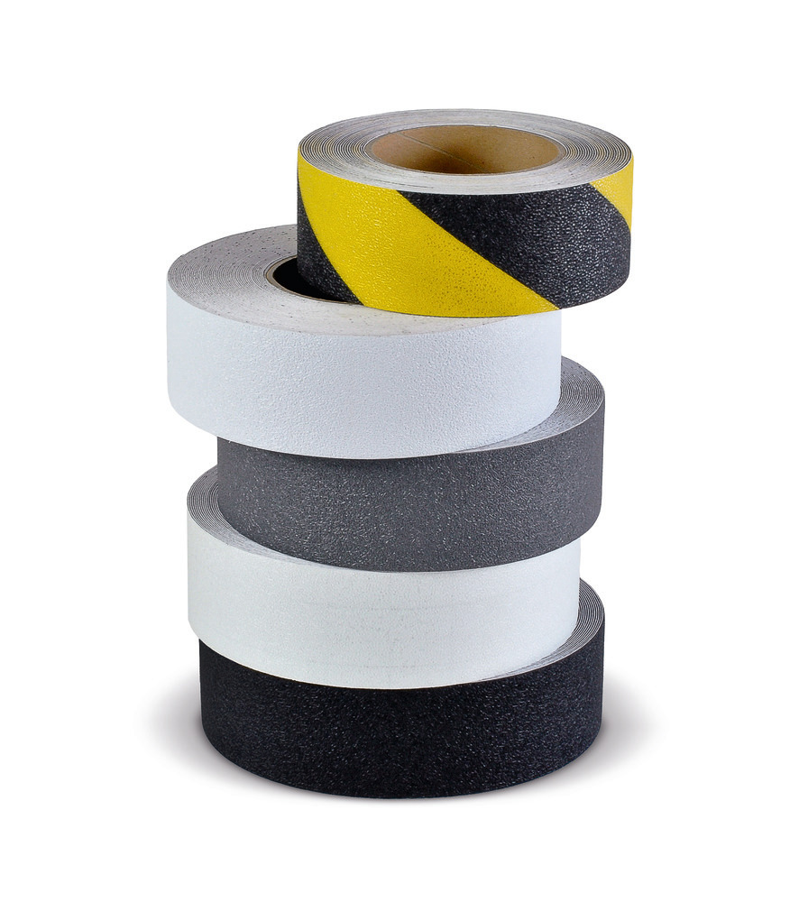 m2 anti-slip tape™, Easy Clean, black, roll 50 mm x 18.3 m - 1