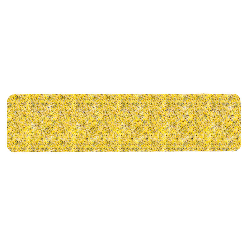 m2-Antirutschbelag™, Public 46, gelb, Einzelstreifen, 150 x 610 mm,VE=10 St - 1