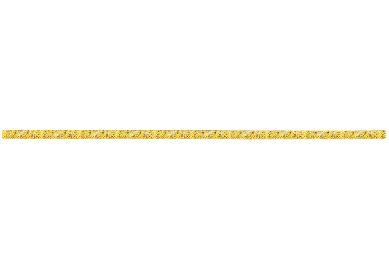 m2 antislipbekleding™, Public 46, geel, enkele stroken, 25 x 1000 mm,PU=10 st. - 1