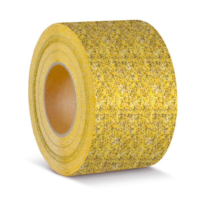 m2 antislip mat™, Public 46, yellow, roll 100 mm x 18.3 m - 1