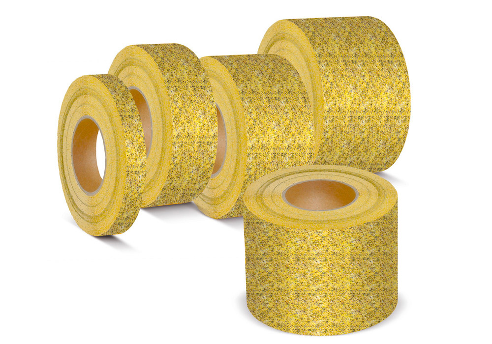 m2 antislip mat™, Public 46, yellow, roll 100 mm x 18.3 m - 3