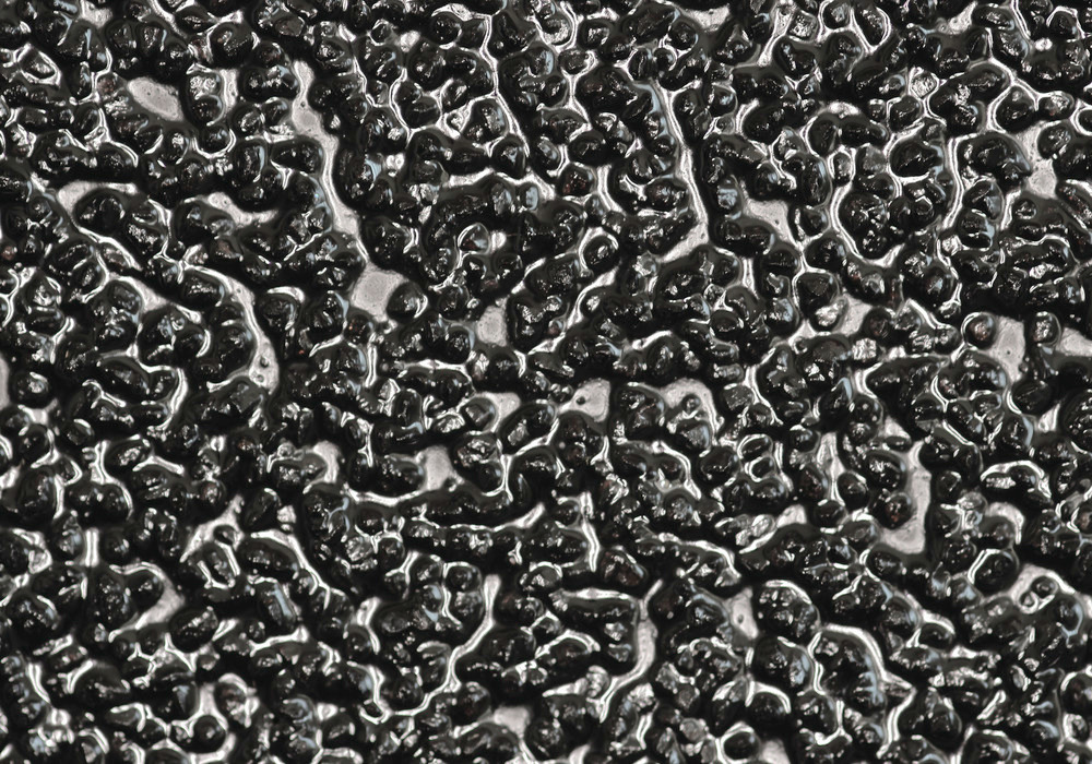 Revestimiento antideslizante m2, extra resistente, negro, rollo 25 mm x 18,3 m - 2