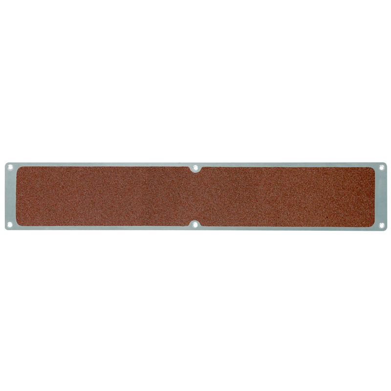 Skridsikker plade, aluminium m2, Universal, brun, 635 x 114 mm - 1