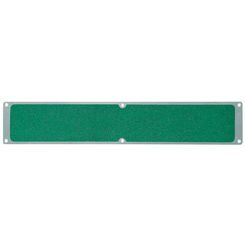 Placa antideslizante, aluminio, Universal, verde, 635 x 114 mm - 1