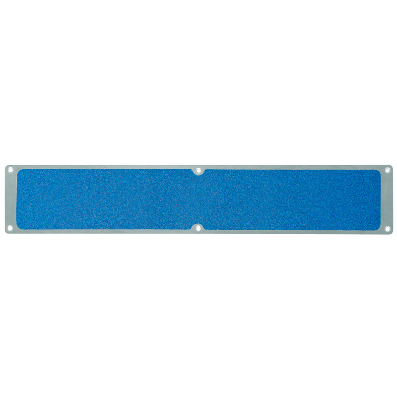 Piastra antiscivolo, alluminio m2, Universal, blu, 635 x 114 mm - 1