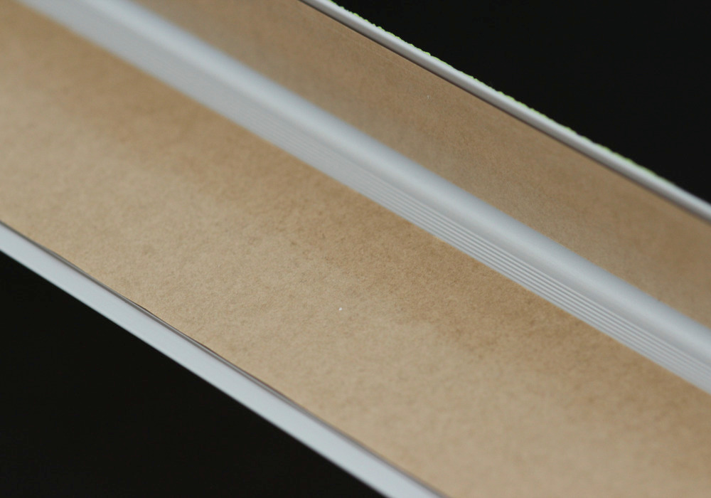 Anti-slip edge profile, aluminium m2, luminescent, W 610 mm, adhesive - 2