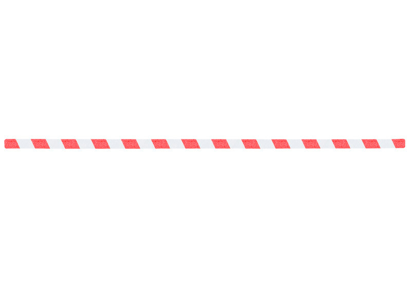 m2 Protiskluzová páska™, výstražná, červeno-bílá, 25 x 1000 mm, BJ = 10 kusů - 1