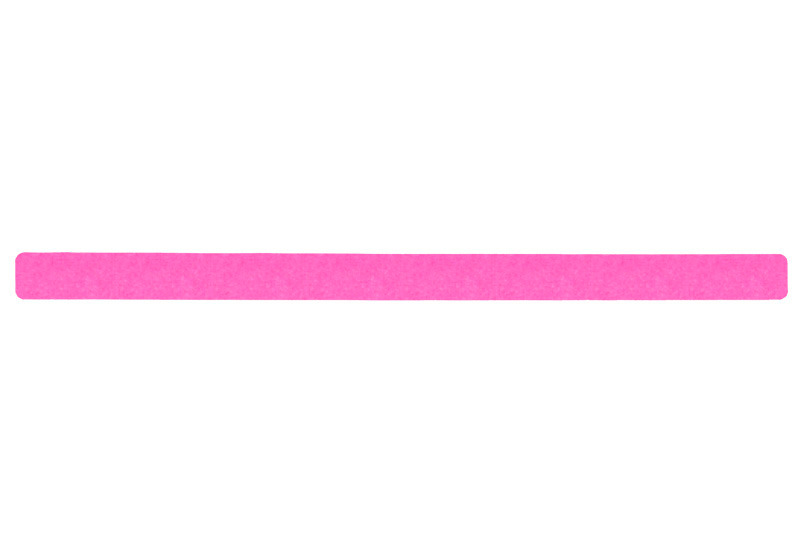 m2 skridsikker afmærkning™, signalfarve pink, stribe 50 x 800 mm, stk. pr. pakke = 10 stk.